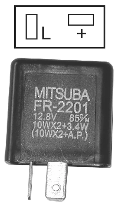 RELAIS CLIGNOTANT 12V/10W MITSUBA 3 RELAIS CLIGNOTANT 12V/10W MITSUBA