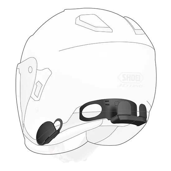 Syst. De Com. SENA 10U Pour Casque Shoei Jet Cruise 4 Syst. De Com. SENA 10U Pour Casque Shoei Jet Cruise – Image 2