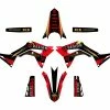 Kit Déco UP SPIKE HONDA CRF 250 R (2019-2021) Noir-Rouge