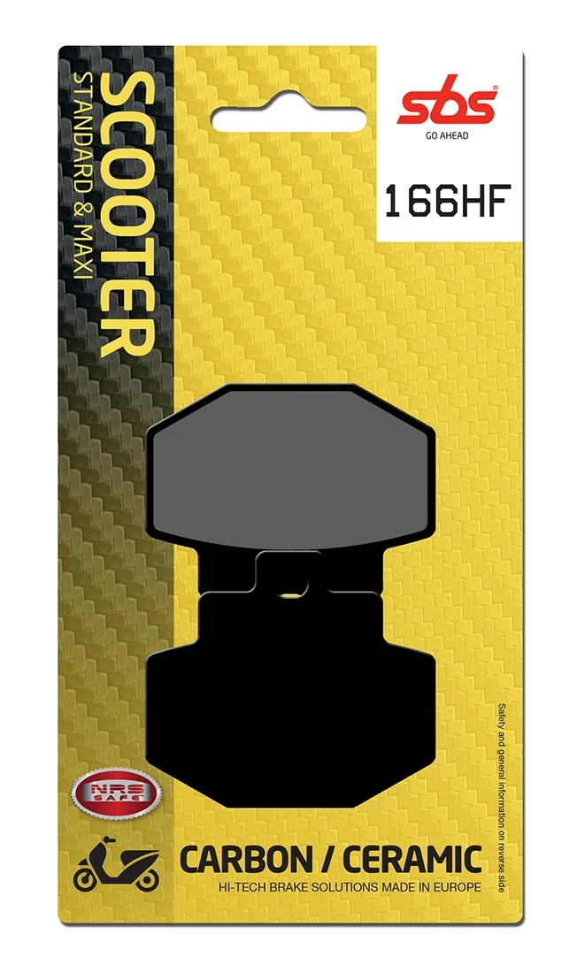 PLAQUETTES SBS 166 HF (772HF) 3 PLAQUETTES SBS 166 HF (772HF)