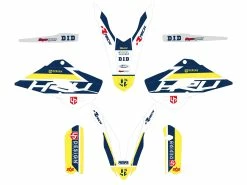 Kit Déco UP ROUND HUSQVARNA TC 85 (2014) Blanc