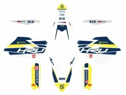 Kit Déco UP ROUND HUSQVARNA TE (2015) Blanc