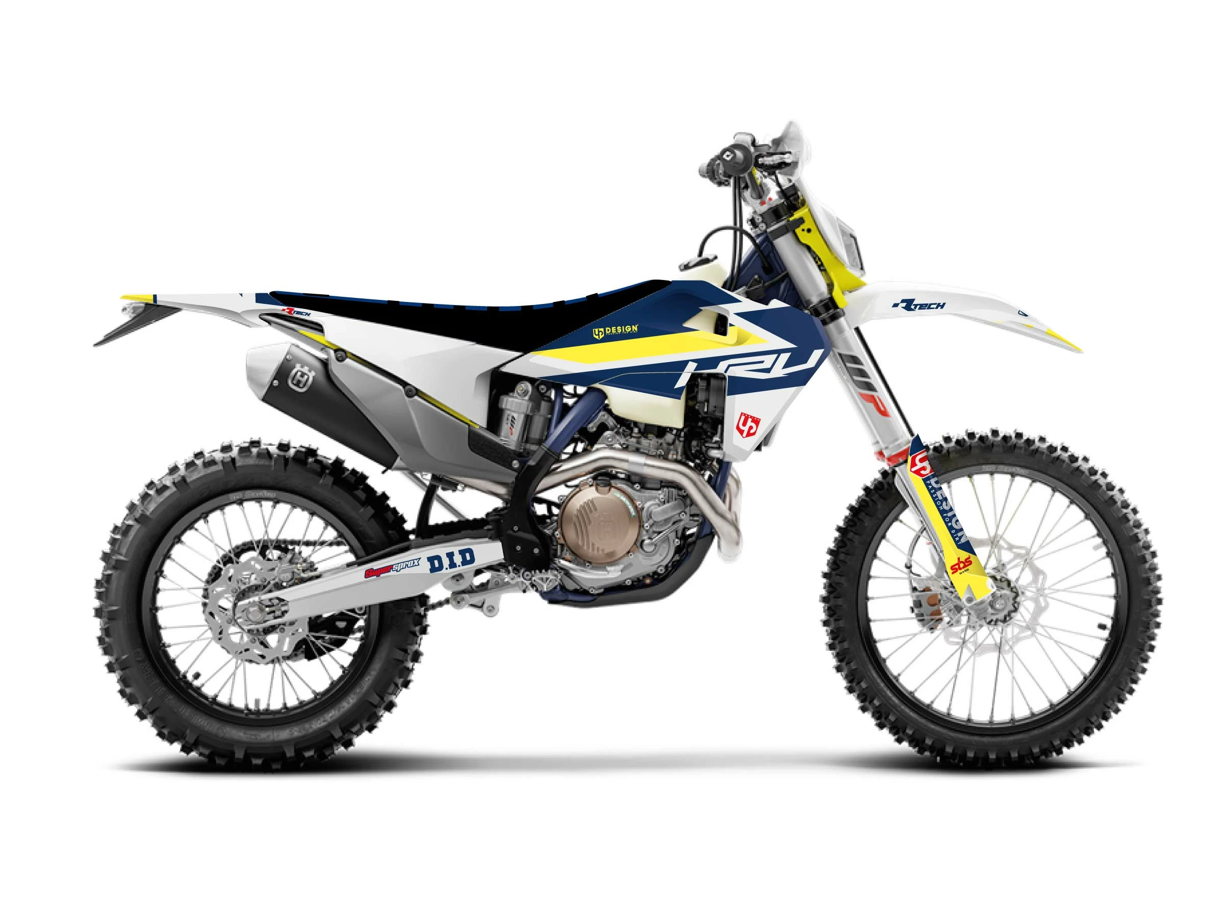 Kit Déco UP ROUND HUSQVARNA FE (2016) Blanc 4 Kit Déco UP ROUND HUSQVARNA FE (2016) Blanc – Image 2