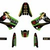 Kit Déco UP SPIKE KAWASAKI KX 85 (2014-2021) Noir-Vert -MORACO Sales Shop 1800435037L 1