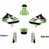 Kit Déco UP ROUND KAWASAKI KX 85 (2014-2021) Vert