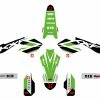 Kit Déco UP ROUND KAWASAKI KX 250 F (2009-2012) Vert