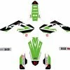 Kit Déco UP ROUND KAWASAKI KX 250 F (2021-2022) Vert -MORACO Sales Shop 1819436003L 1