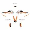Kit Déco UP ROUND KTM SX 65 (2002-2008) Orange -MORACO Sales Shop 1835436007L 1