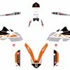 Kit Déco UP ROUND KTM SX 85 (2013-2014) Orange -MORACO Sales Shop 1841436007L 1