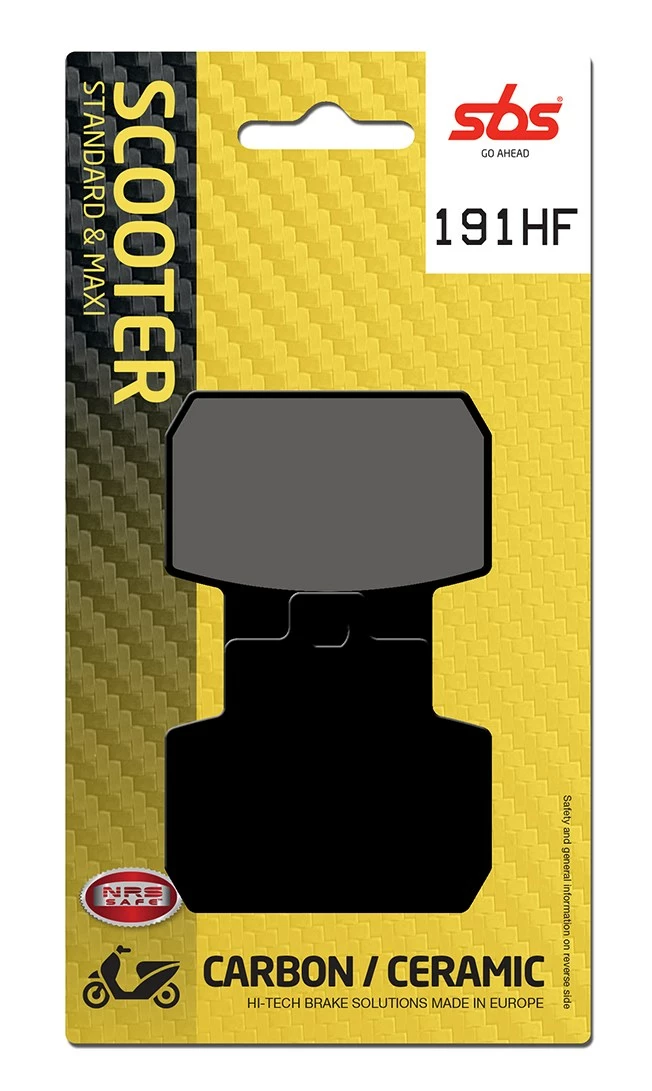 PLAQUETTES SBS 191 (831 HF) 3 PLAQUETTES SBS 191 (831 HF)