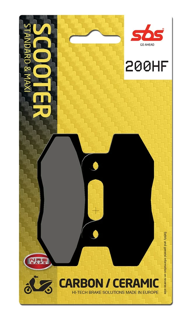 PLAQUETTES SBS 200HF (814) 3 PLAQUETTES SBS 200HF (814)