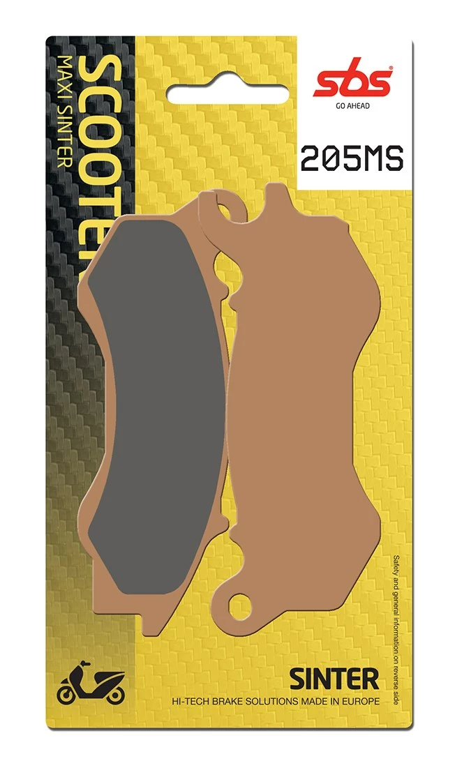 PLAQUETTES SBS 205MS 3 PLAQUETTES SBS 205MS