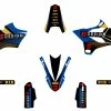 Kit Déco UP SPIKE YAMAHA YZ 85 (2019-2021) Noir-Bleu -MORACO Sales Shop 2203435038L 1