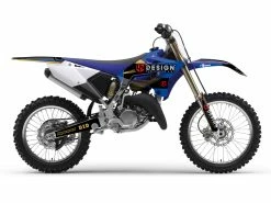 Kit Déco UP SPIKE YAMAHA YZ (2006-2008) Noir-Bleu -MORACO Sales Shop 2212435038L 2