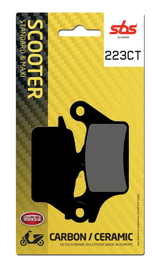 PLAQUETTES SBS 223CT 3 PLAQUETTES SBS 223CT