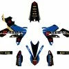 Kit Déco UP SPIKE YAMAHA YZ 250 F (2006-2008) Noir-Bleu -MORACO Sales Shop 2233435038L 1