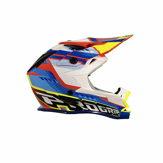 CASQUE PROGRIP 3009 KID TAILLE M (49-50cm) ORANGE/BLEU CLAIR 4 CASQUE PROGRIP 3009 KID TAILLE M (49-50cm) ORANGE/BLEU CLAIR – Image 2