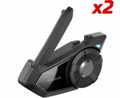 *Syst. De Com. SENA 30K X 2(DUO) Pour Moto Ecouteurs HD -MORACO Sales Shop 30K03D 3