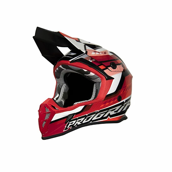 CASQUE PROGRIP 3180 TAILLE M (57-58cm) ROUGE/BLANC 6 CASQUE PROGRIP 3180 TAILLE M (57-58cm) ROUGE/BLANC – Image 4