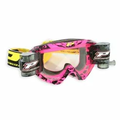 Lunettes Progrip 3458 Roll-Off Fuchsia écran E3215