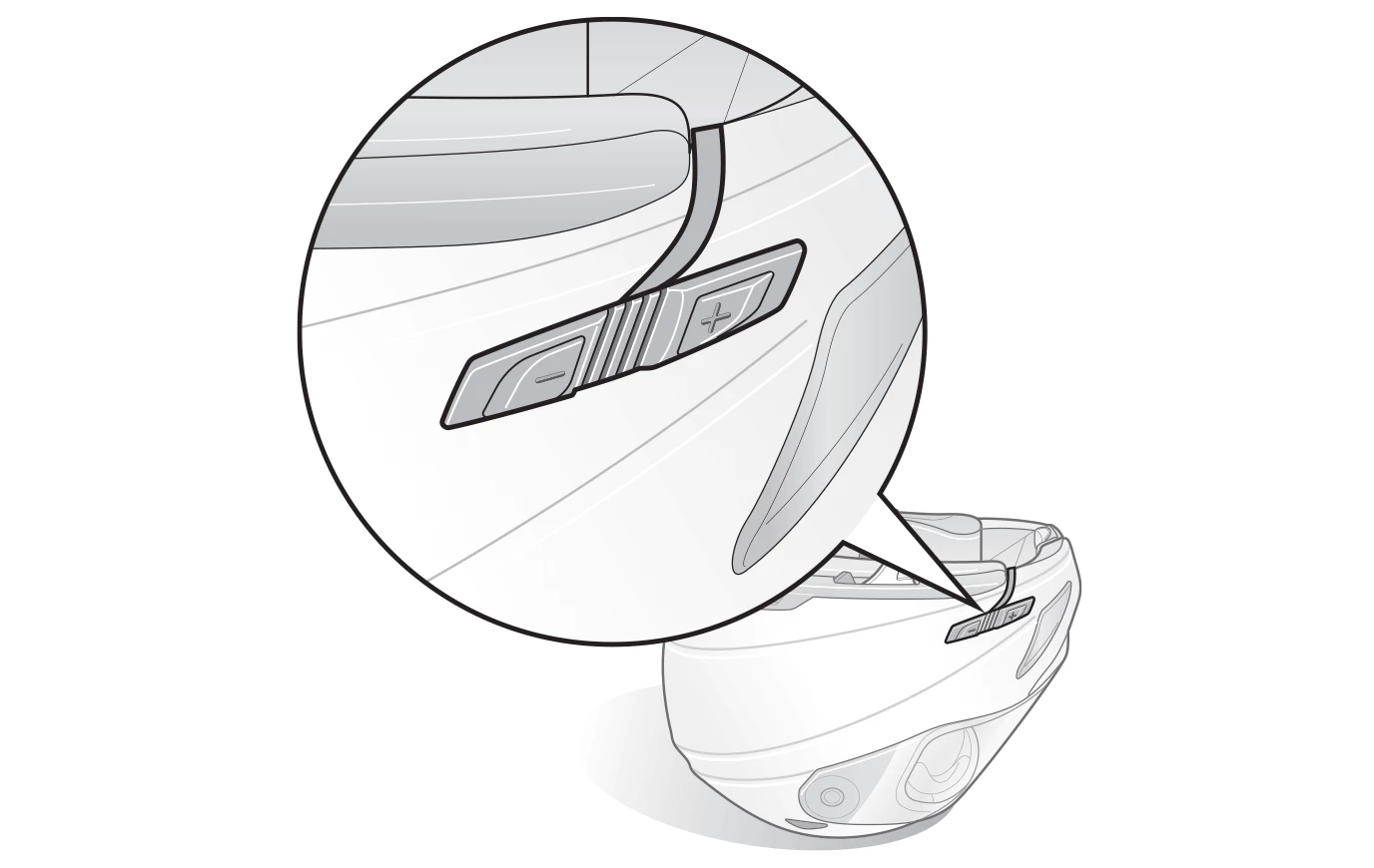 *Syst. De Com. SENA 3Sx1 Pour Moto Casque Intég. Et Modul. 5 *Syst. De Com. SENA 3Sx1 Pour Moto Casque Intég. Et Modul. – Image 3