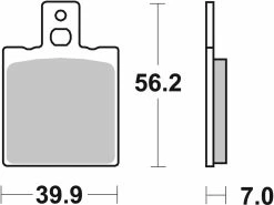 PLAQUETTES DE FREIN SBS 718 RSI -MORACO Sales Shop 718090 2