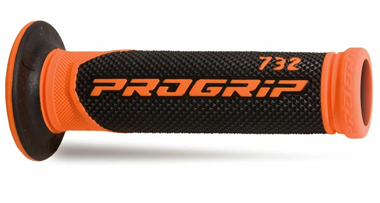 Progrip Poignées 732 Orange/Noir 22/25 3 Progrip Poignées 732 Orange/Noir 22/25