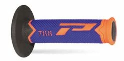 Progrip Poignées 788 Orange Fluo/Bleu/Noir 22/25