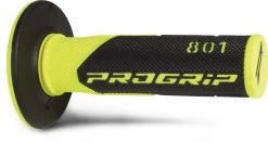 Progrip Poignées 801 Jaune Fluo/Noir 22/25