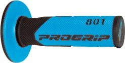 Progrip Poignées 801 Noir / Bleu Clair 22/25