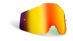 FMF POWERBOMB/POWERCORE écran De Remplacement Anti-buée Rouge Miroir