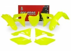Kit Plastique Honda Jaune Fluo