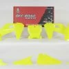 Kit Plastique 5 P Jaune Fluo