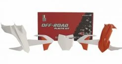 Kit Plastique 4 P KTM SX Orange/Blanc