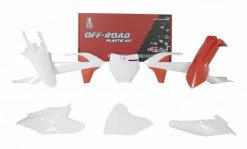 Kit Plastique 6 P KTM SX Orange/Blanc