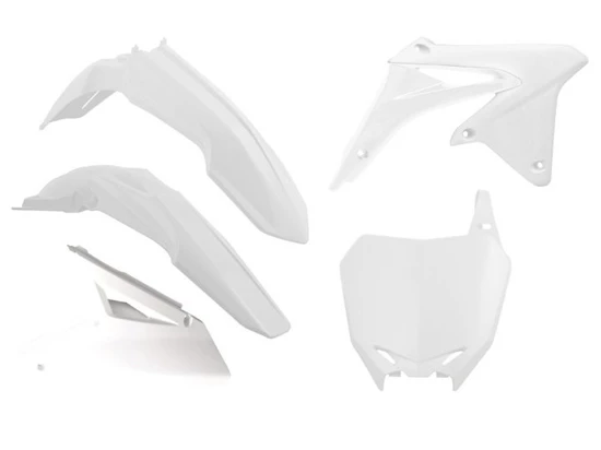 Kit Plastique Suzuki Blanc 3 Kit Plastique Suzuki Blanc