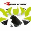 Kit Plastique Yamaha YZ Revolution FLUO J/N 2 Kit Plastique Yamaha YZ Revolution FLUO J/N -MORACO Sales Shop RKITYZ0GF0016 1