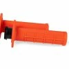 Poignées R20 Lock-on 1/2 Waffle Orange Fluo -MORACO Sales Shop RMPRAN000021 1