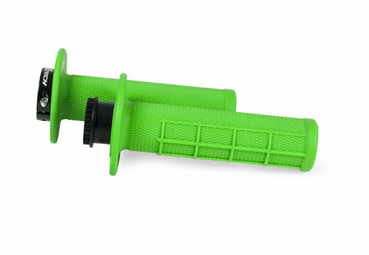 Poignées R20 Lock-on 1/2 Waffle Vert Fluo 3 Poignées R20 Lock-on 1/2 Waffle Vert Fluo