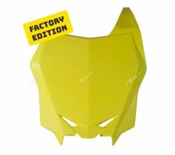 Plaque Num. Avant JAUNE