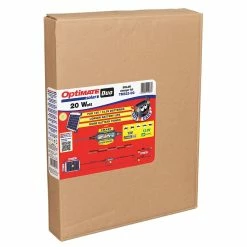 OPTIMATE SOLAR DUO Avec Panneau 20W -MORACO Sales Shop TM522D2 3