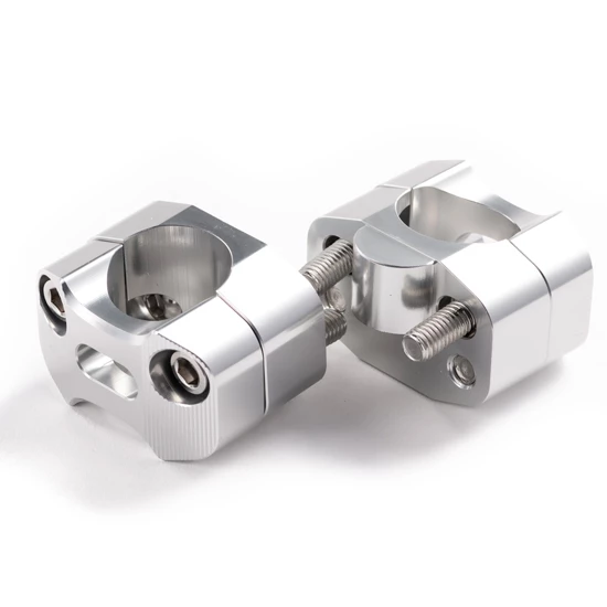 Réhausses Guidon Alu UP Design 22/28 +16MM 3 Réhausses Guidon Alu UP Design 22/28 +16MM