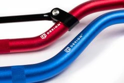 Guidon Alu UP Design MX 22.2MM Bleu -MORACO Sales Shop UPMX2203 2