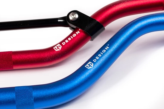 Guidon Alu UP Design MX 22.2MM Rouge 4 Guidon Alu UP Design MX 22.2MM Rouge – Image 2