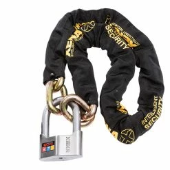 Chaîne 120cm Anti-vol + U 69MM SRA (2)