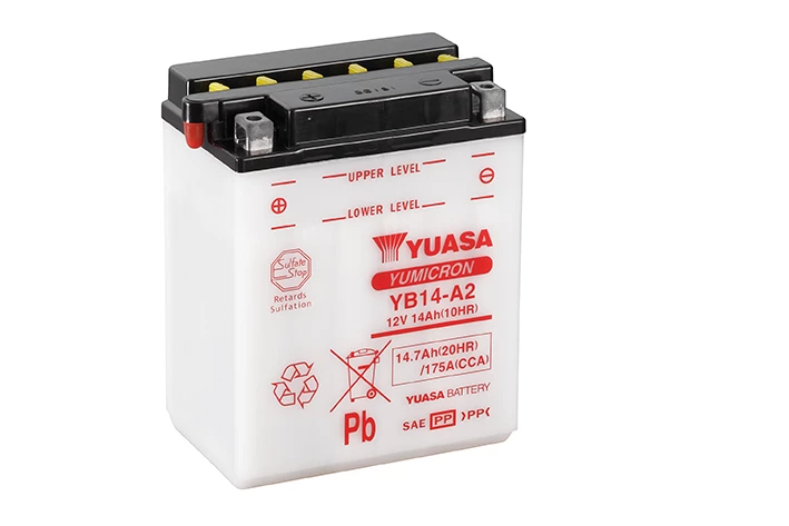 BATTERIE YUASA YB14-A2 3 BATTERIE YUASA YB14-A2
