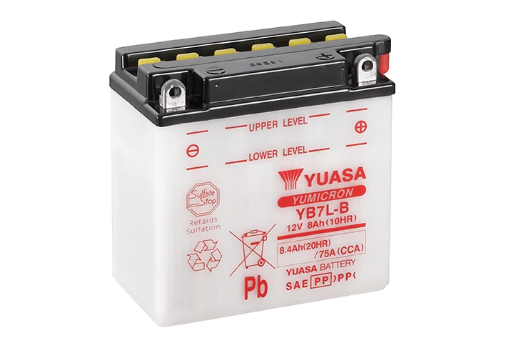 BATTERIE YUASA YB7L-B 3 BATTERIE YUASA YB7L-B