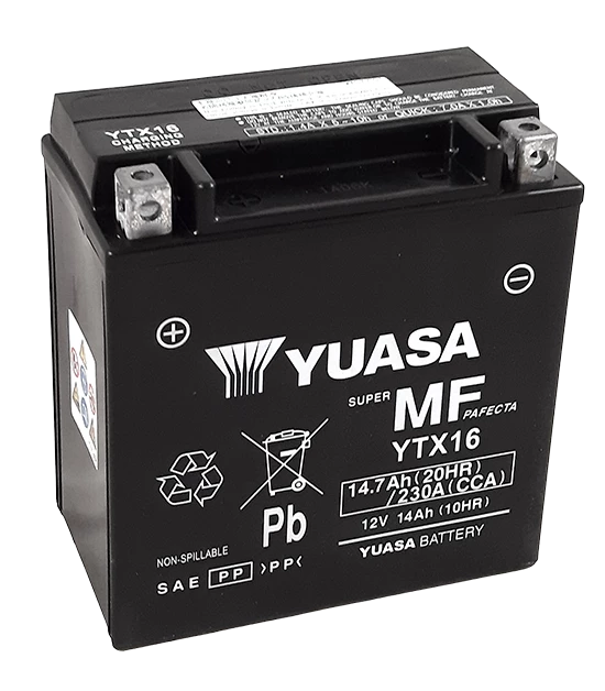 BATTERIE YUASA YTX16 (FA) 3 BATTERIE YUASA YTX16 (FA)